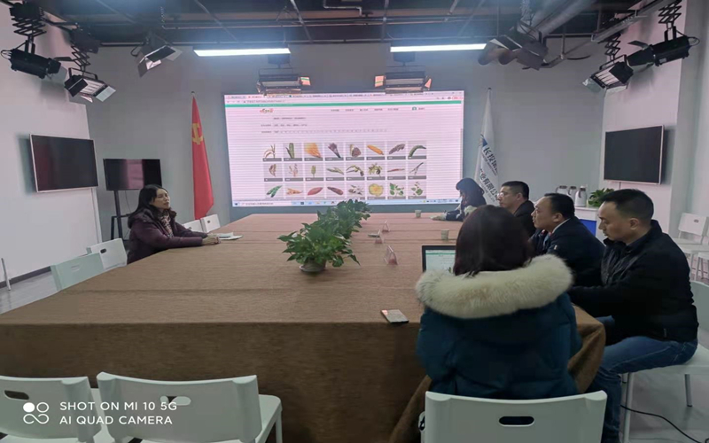 宜城市委常委、副市长何晓波一行赴湖北省智慧农业有限公司考察调研